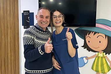 Brian After Veneers Turkey 